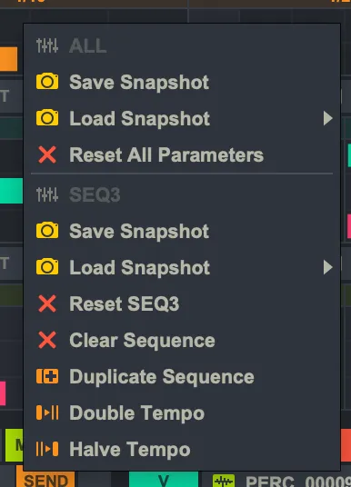 Context Menu