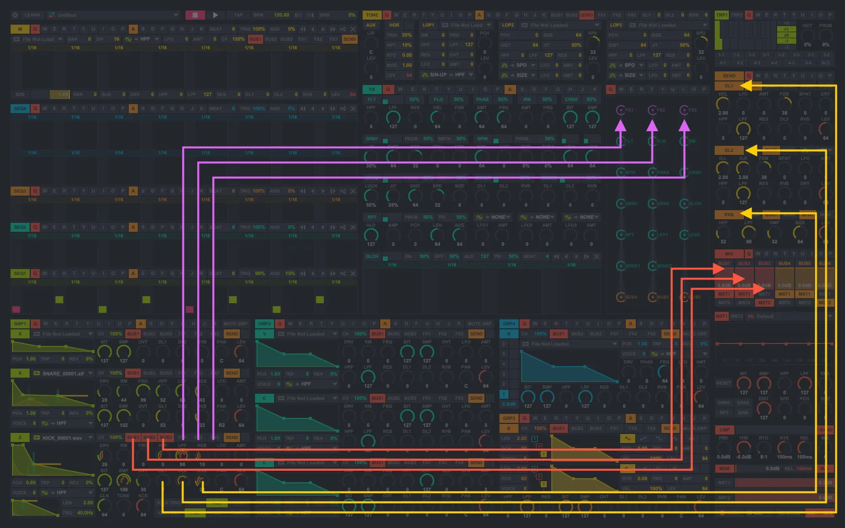 Routing your beats