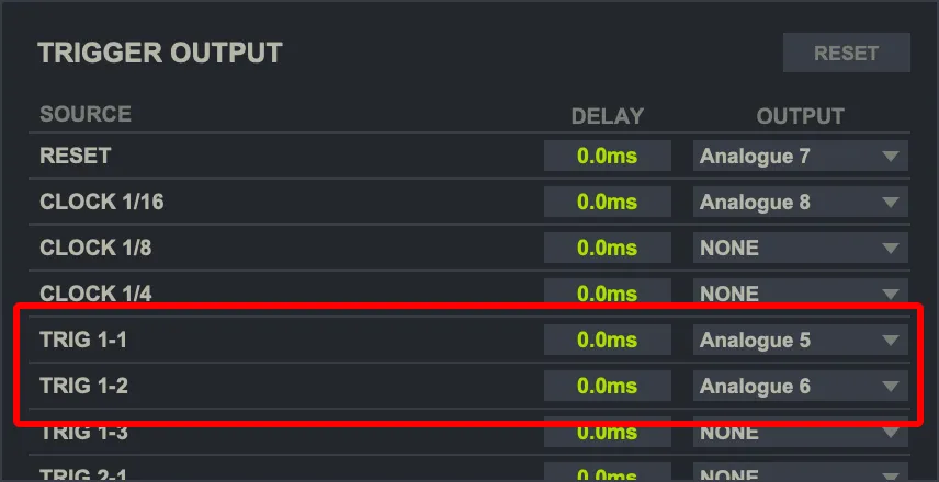 Outputting Trigger Signals from 2020 Instruments